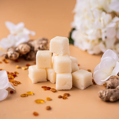 White Ginger & Amber Sugar Scrub Cubes