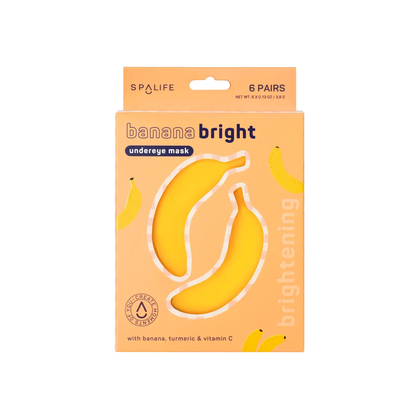 Banana Bright Under Eye Mask - 6 Pairs My Spa Life