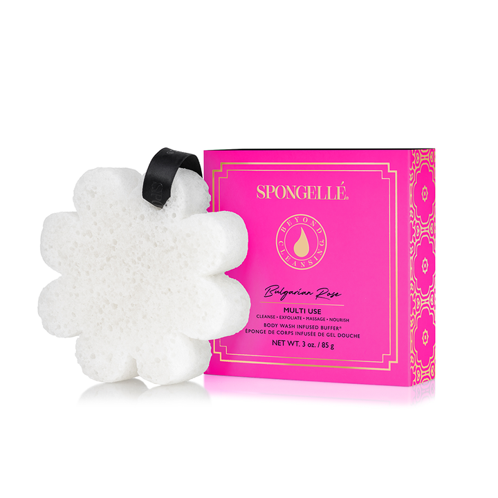 Floral Boxed Flower Set Spongellé Cleanse Face & Body Bar