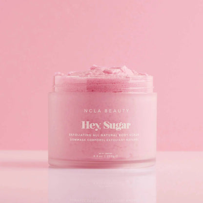 Hey, Sugar All Natural Body Scrub - Pink Champagne NCLA Beauty