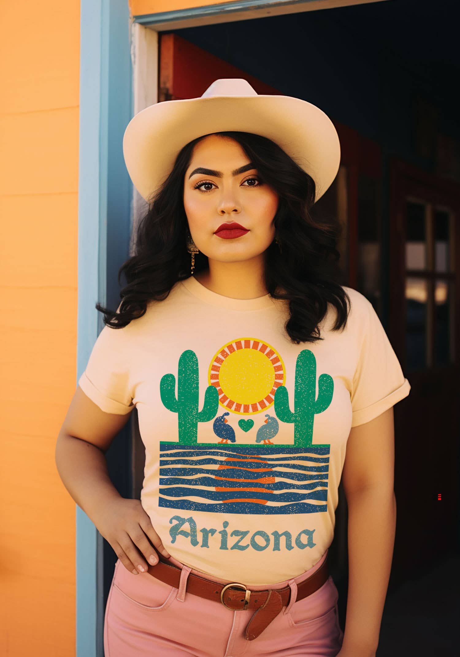 Kaeraz | Quail Mirage Arizona Tee Shirt, Arizona t-shirt
