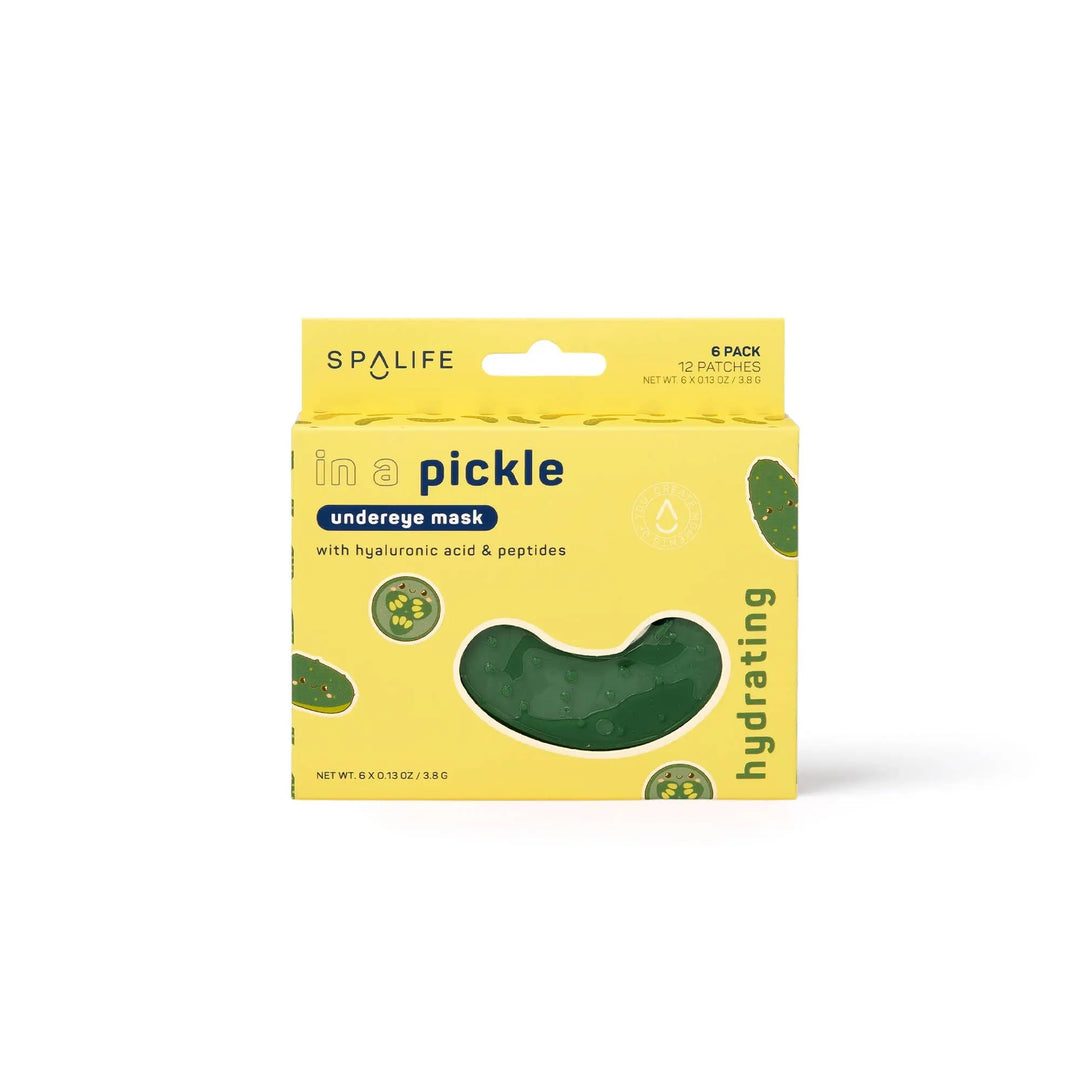 In a Pickle Hydrating Undereye Masks - 8 Pairs My Spa Life Cleanse Face &amp; Body Bar