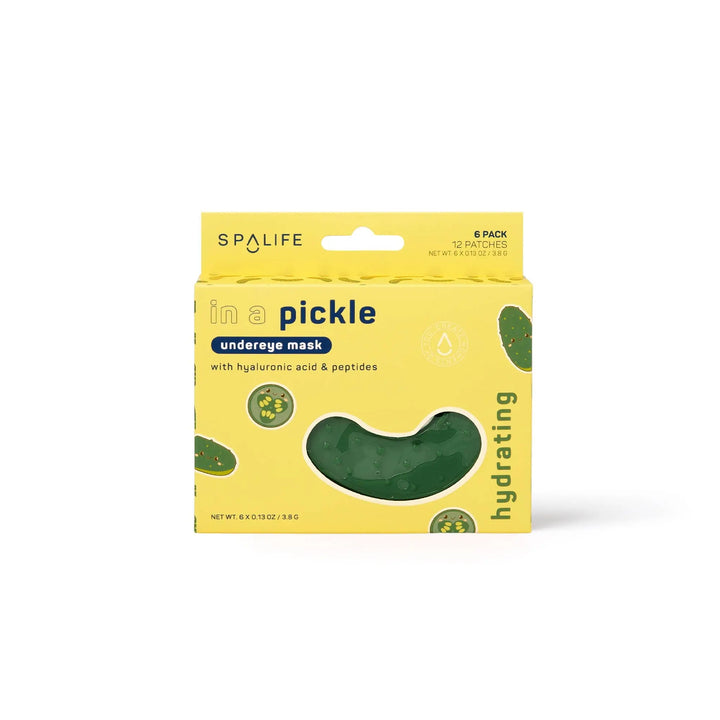 In a Pickle Hydrating Undereye Masks - 8 Pairs My Spa Life Cleanse Face &amp; Body Bar