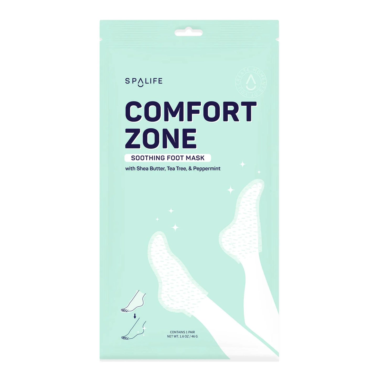 Comfort Zone Soothing Foot Mask - cleansefaceandbodybar