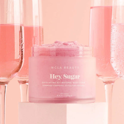 Hey, Sugar All Natural Body Scrub - Pink Champagne NCLA Beauty