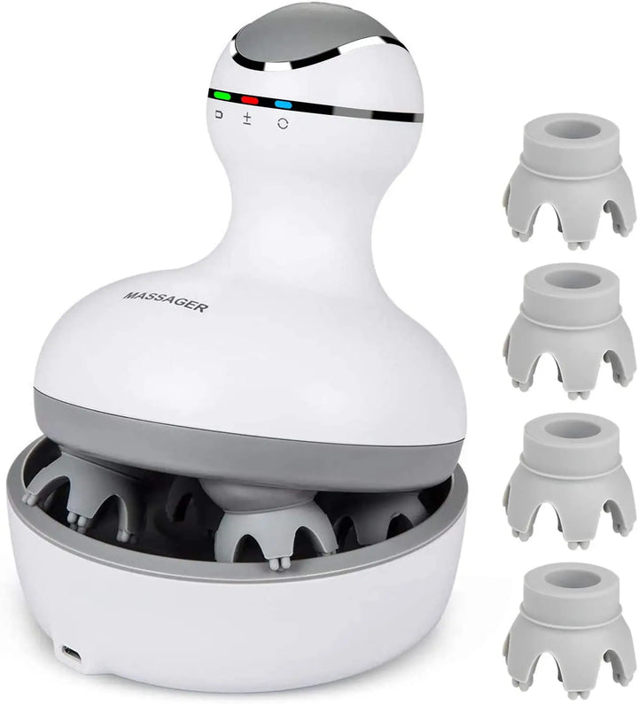 Smart Scalp Massager eterus Cleanse Face & Body Bar