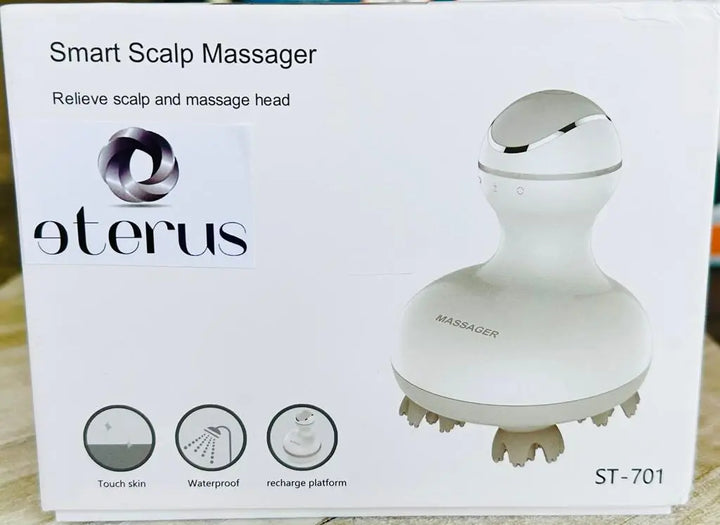 Smart Scalp Massager eterus Cleanse Face & Body Bar
