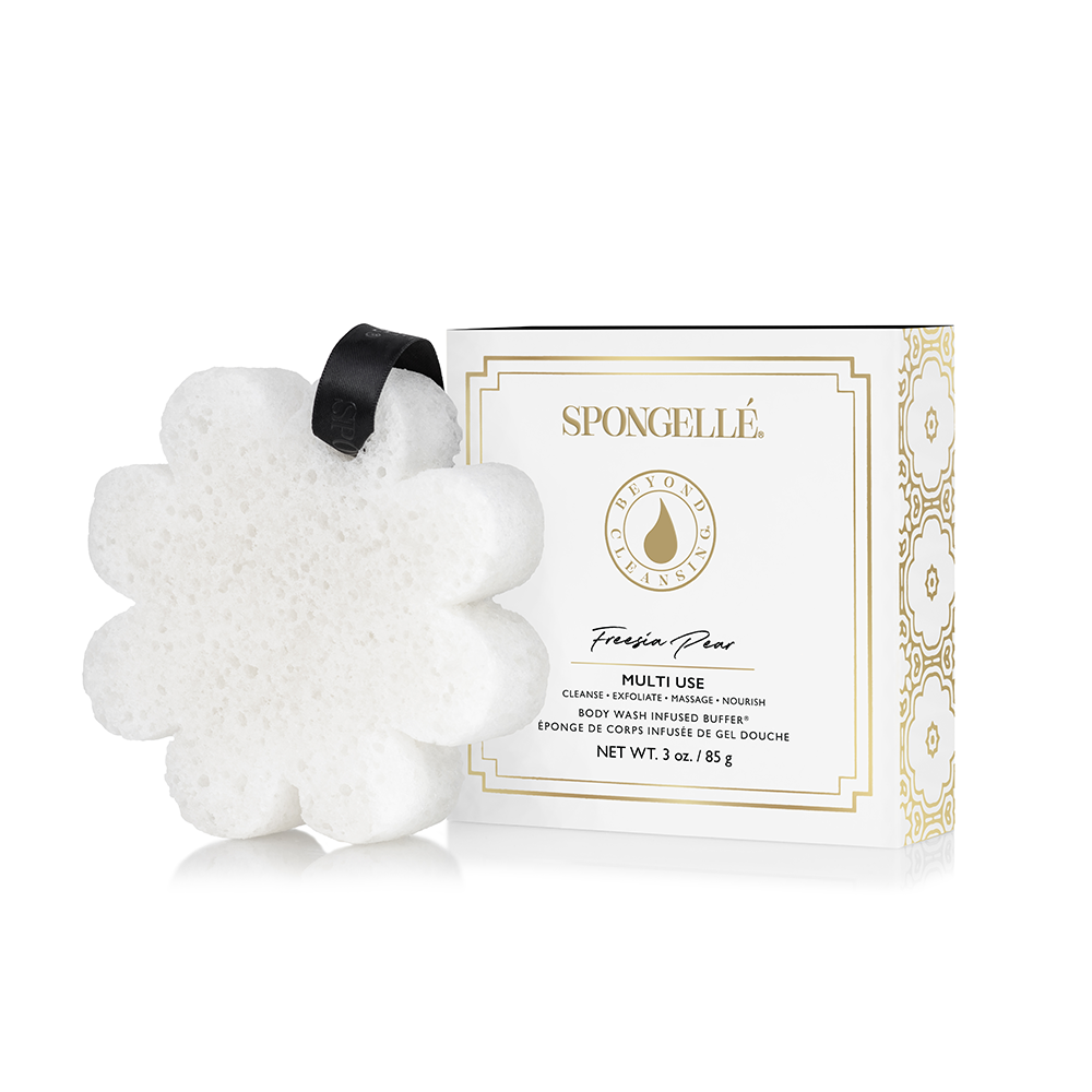Floral Boxed Flower Set Spongellé Cleanse Face & Body Bar