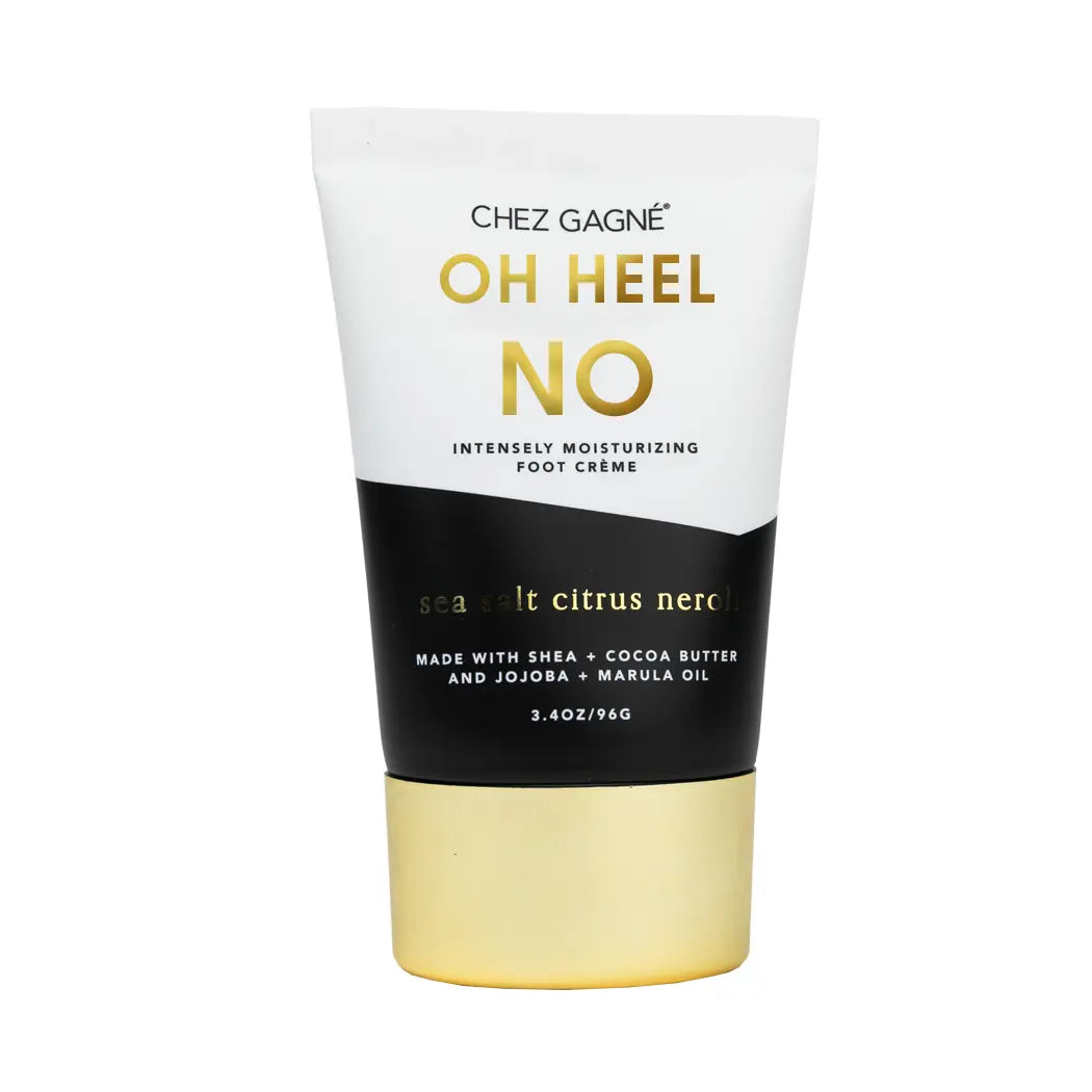 Oh Heel No - Foot Crème - Sea Salt Citrus Neroli Chez Gagné