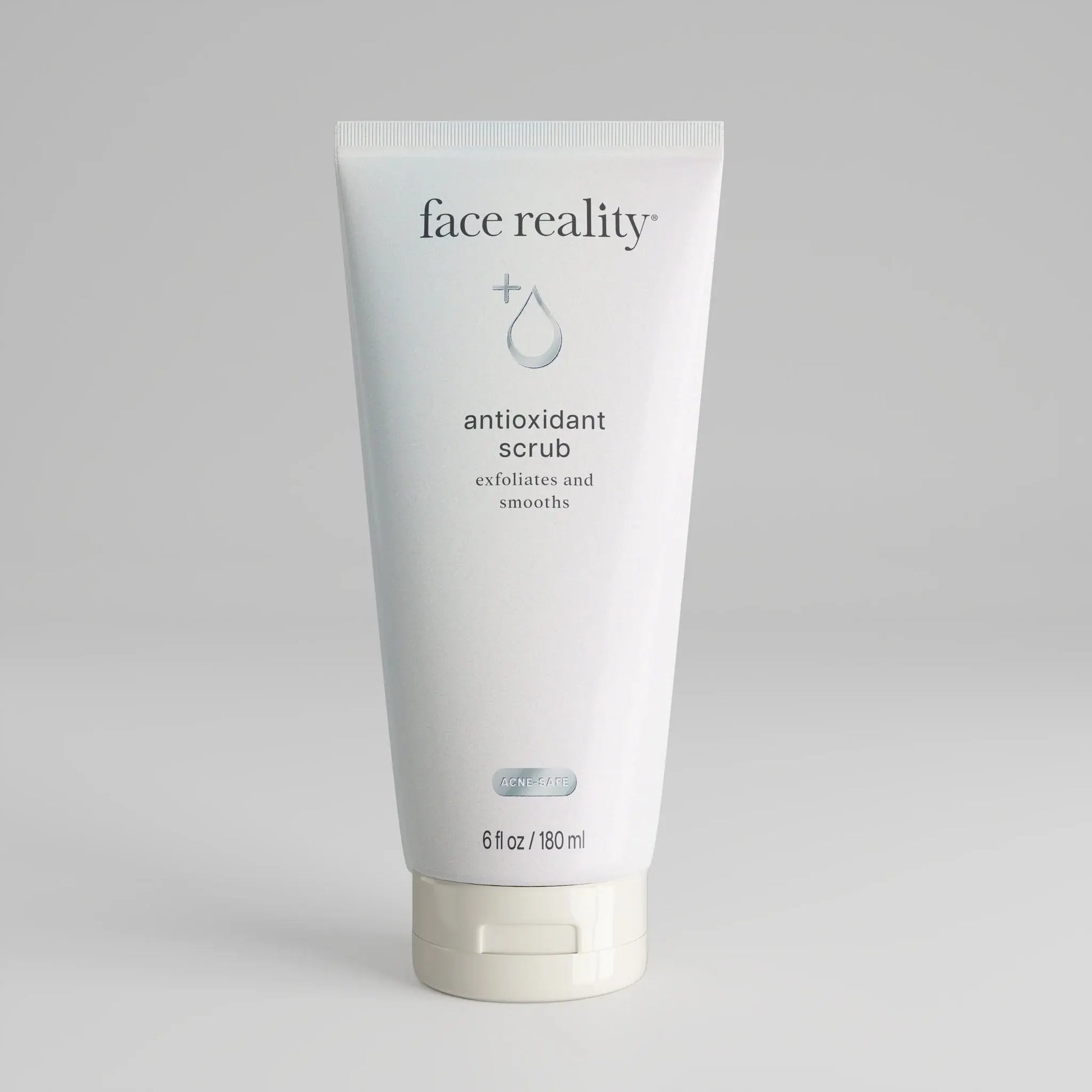 face reality, antioxidant scrub, new packaging