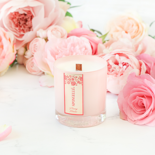 spongelle Peony Flower | Private Reserve Candle