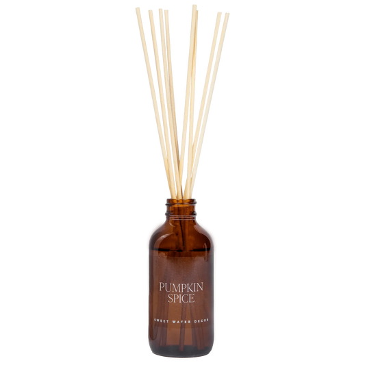 amber pumpkin spice reed diffuser