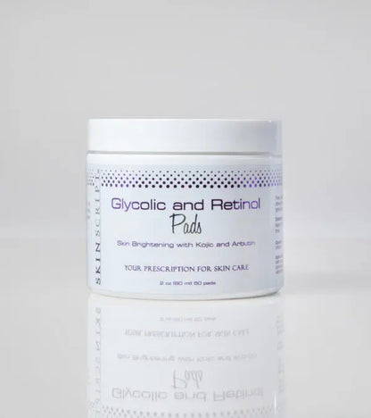 skin script glycolic and retinol pads