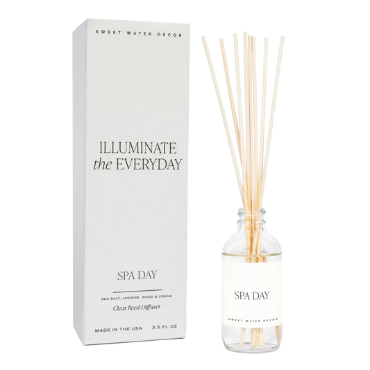 spa day reed diffuser