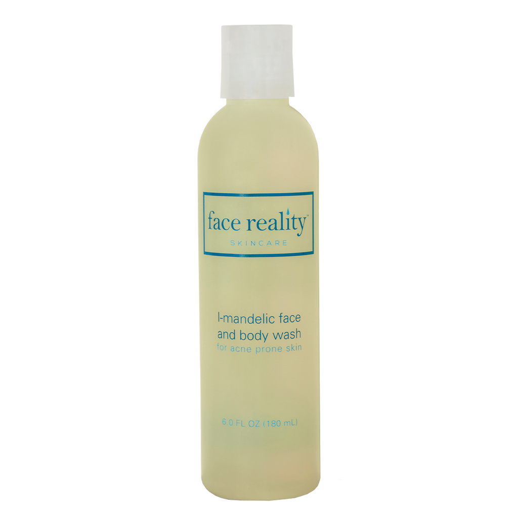 Face Reality Mandelic Face and Body Wash, cleanser for oily skin	
