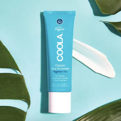 Coola Classic Face Organic Sunscreen Lotion SPF 50 - Fragrance Free