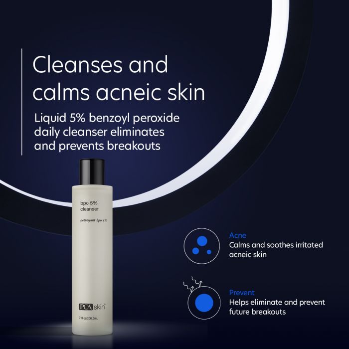 PCA SKIN® BPO 5% Cleanser, cleanser for oily skin	