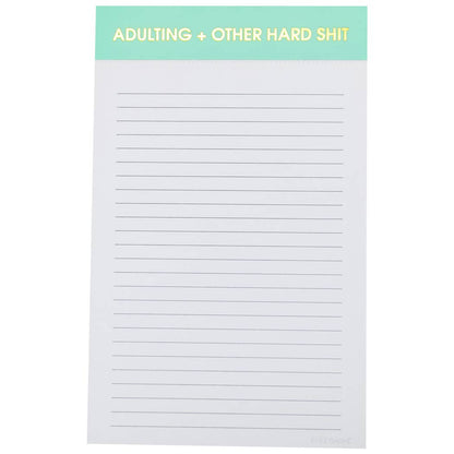 Adulting + Other Hard Shit Notepad Chez Gagné