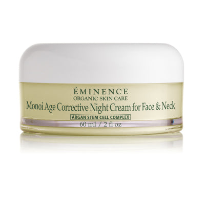 eminence Monoi Age Corrective Night Cream for Face & Neck, best moisturizer for dry skin